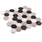 Andova Tiles SAMPLE Channing 2 x 2 Marble Honeycomb Mosaic Floor Use Tile SAM-ANDCHA123 - alternate 2